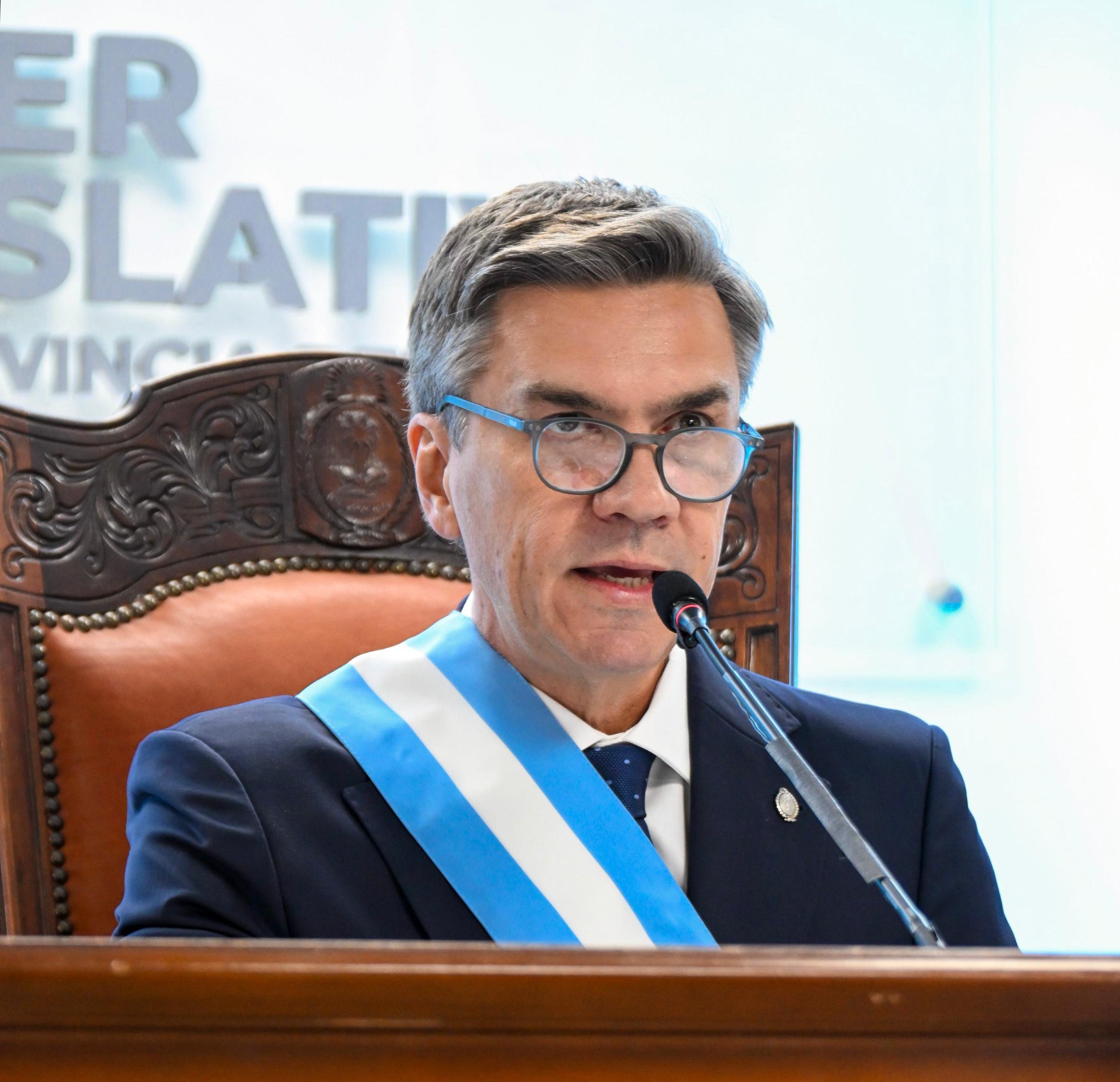 *APERTURA DE SESIONES: &ldquo;NO VOLVEREMOS ATR&Aacute;S, VAMOS HACIA UNA PROVINCIA ORDENADA Y CON RUMBO&rdquo; EXPRES&Oacute; ZDERO*