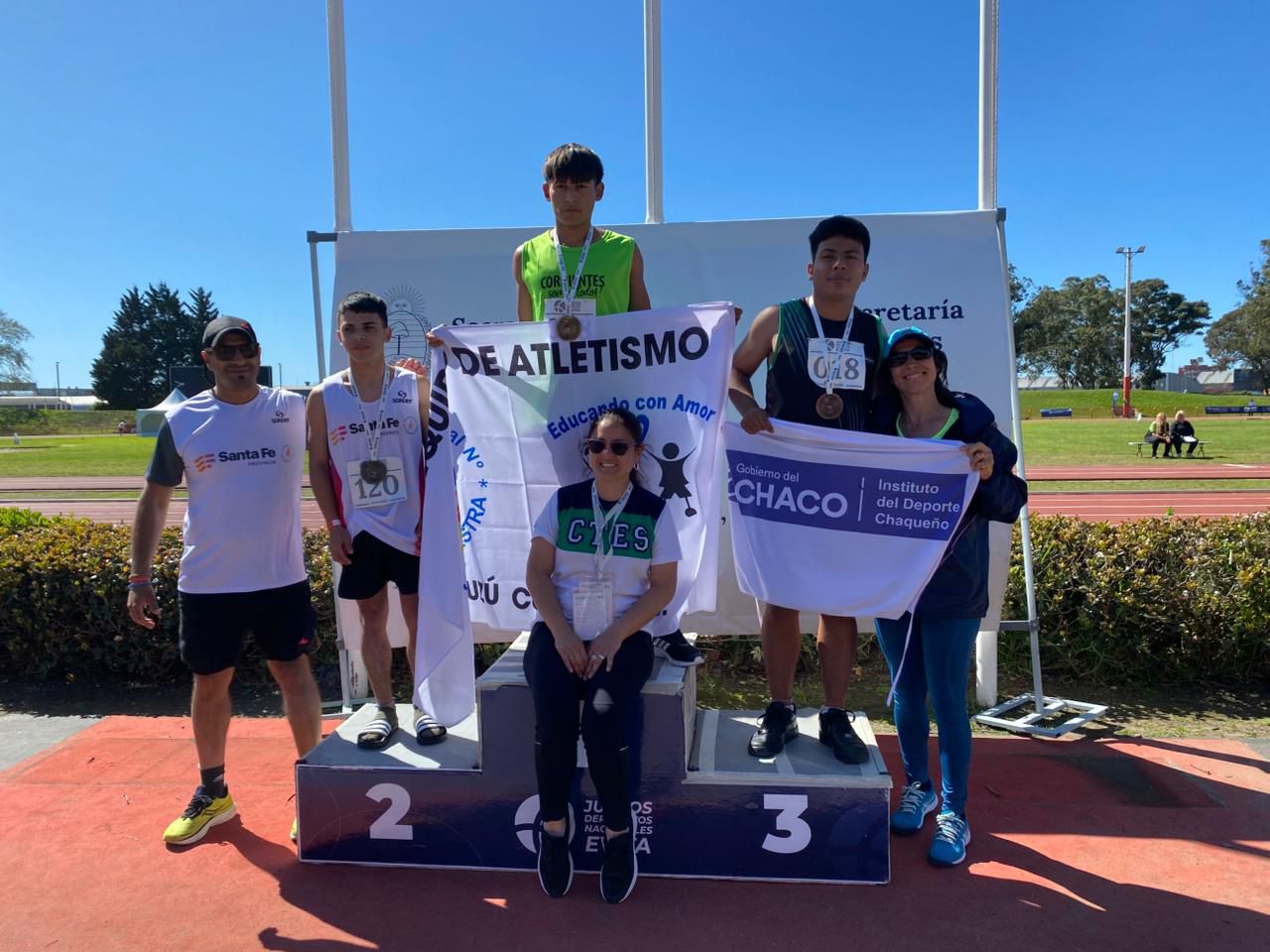 CHACO SIGUE SUMANDO MEDALLAS EN LOS JUEGOS DEPORTIVOS NACIONALES
