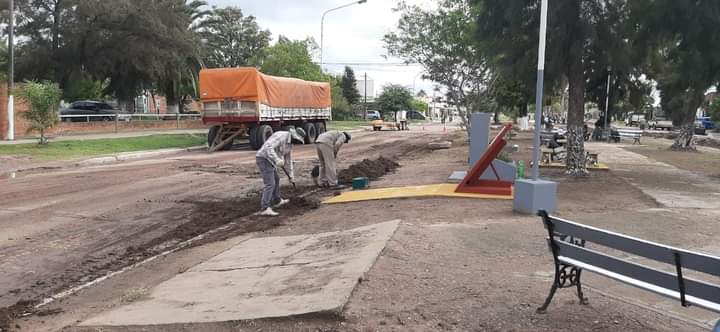 REPARACIONES EN EL PASEO DE LA MUJER Y OTROS SECTORES DE VILLA ÁNGELA