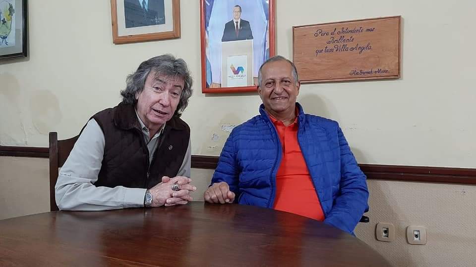 VILLA ANGELA:  EL INTENDENTE ADALBERTO PAPP SE REUNIÓ CON EL PRESIDENTE DEL CONCEJO, HUGO GACZEK PARA DELINEAR PROYECTOS 