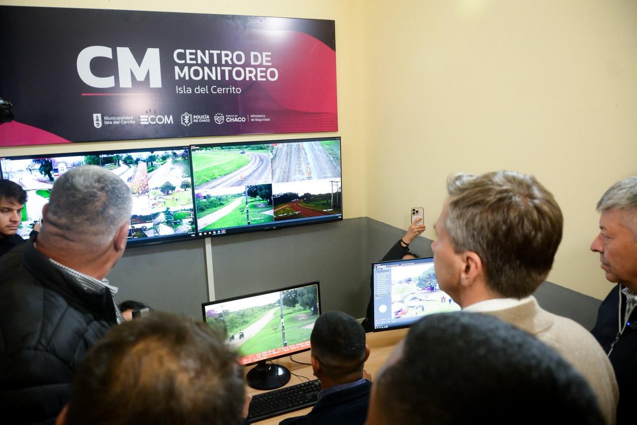 *PLAN PROVINCIAL DE SEGURIDAD: SE INAUGURÓ EL NUEVO CENTRO DE MONITOREO EN LA ISLA DEL CERRITO*