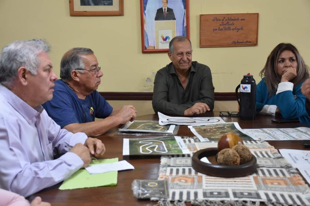 VILLA ANGELA : PAPP AVANZA EN EL PROYECTO DE LA NUEVA PISTA JUNTO A LA FEDERACIÓN DE AUTOMOVILISMO