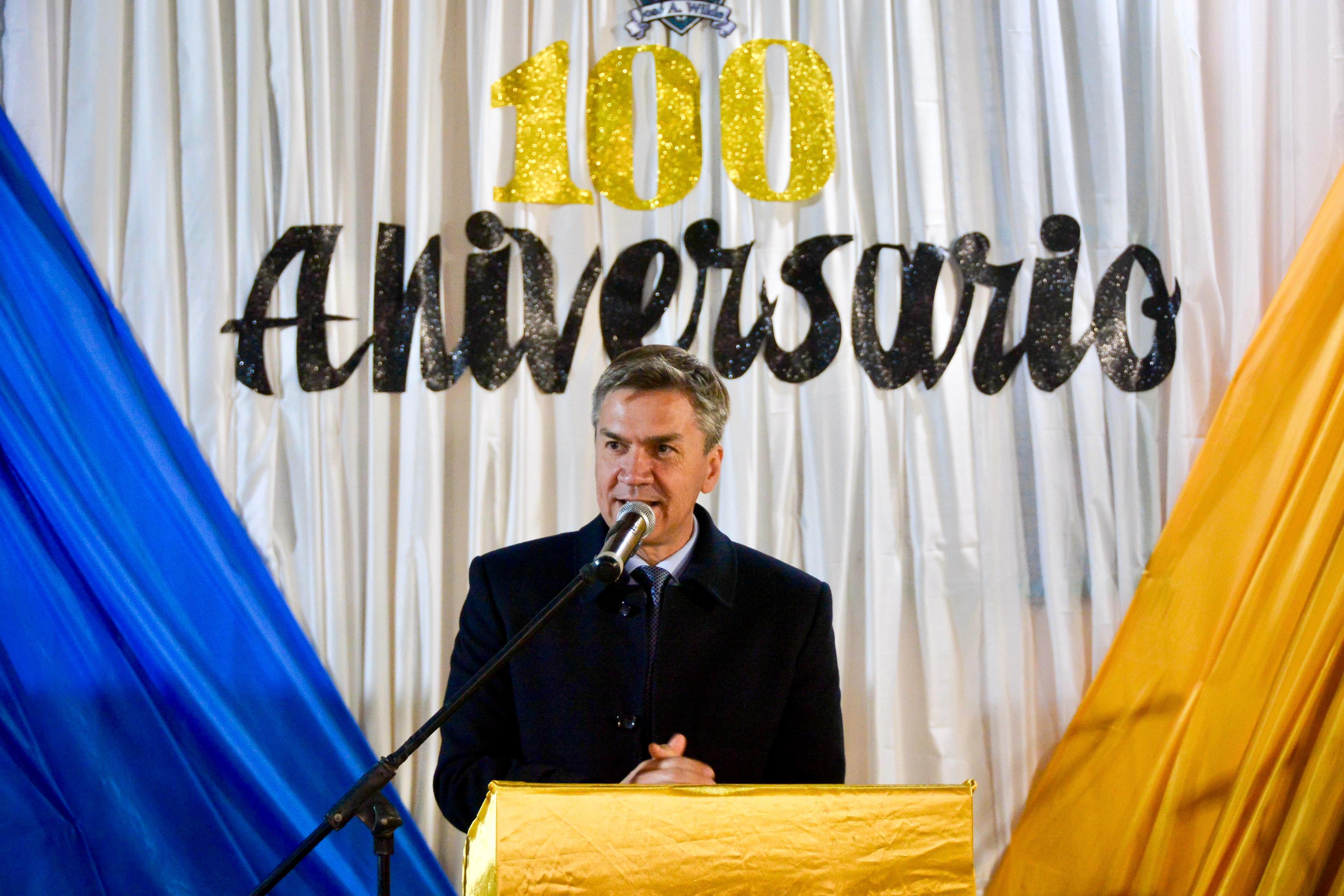 LA VERDE: EL GOBERNADOR ZDERO ACOMPAÑÓ EL 100° ANIVERSARIO DE LA ESCUELA PRIMARIA 67 “JOSÉ ANTONIO WILDE”