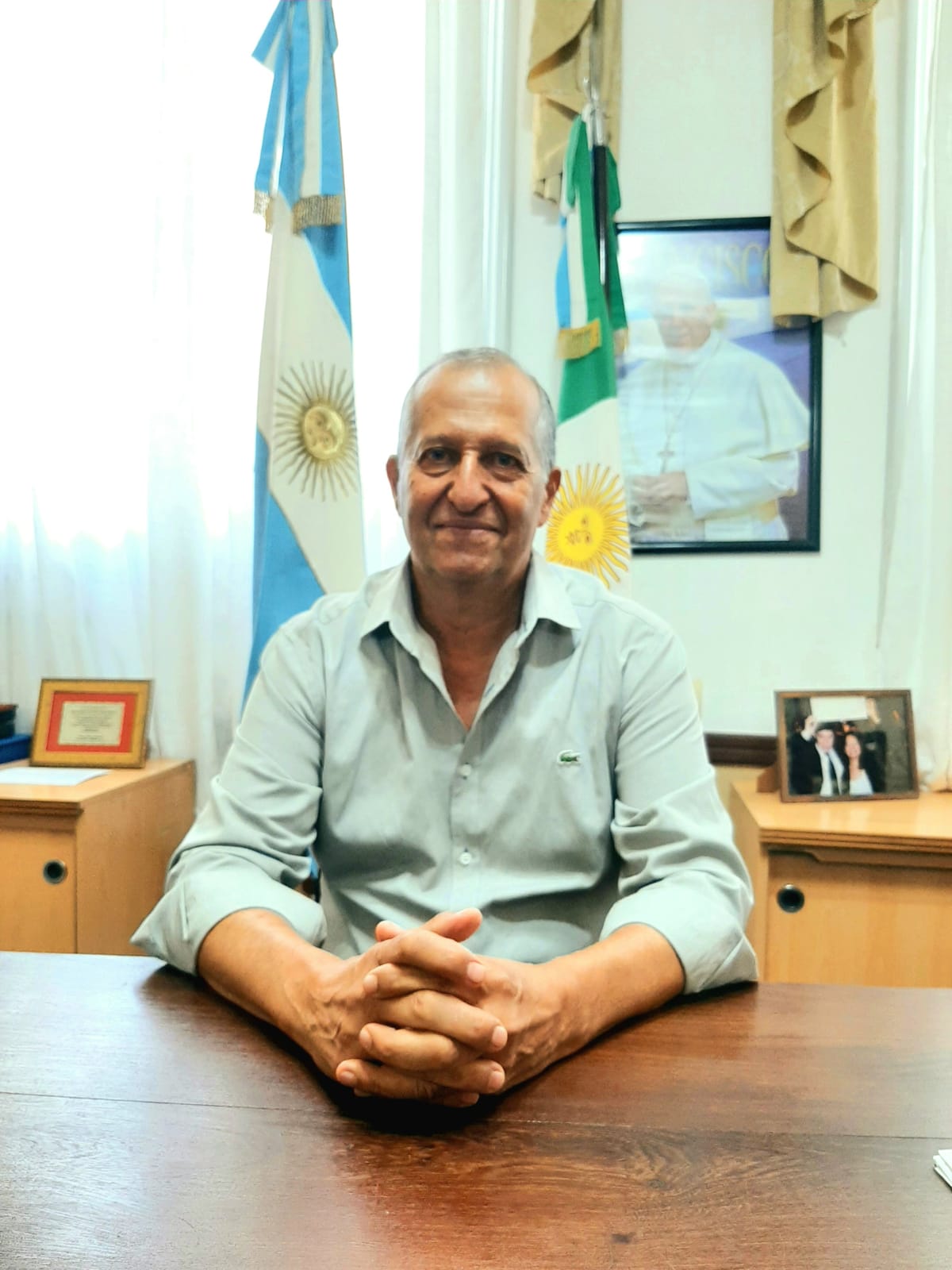 EL INTENDENTE PAPP DESTACÓ LA FUERTE INVERSIÓN EN OBRA PÚBLICA EN VILLA ÁNGELA 