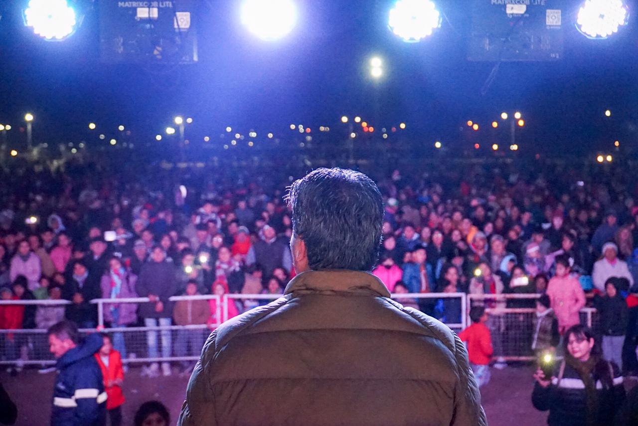 *EN LOS 101 AÑOS DE CAMPO LARGO, CAPITANICH INAUGURÓ EL PASEO DE LOS PALOS BORRACHOS Y LA CASA DEL VETERANO DE MALVINAS*