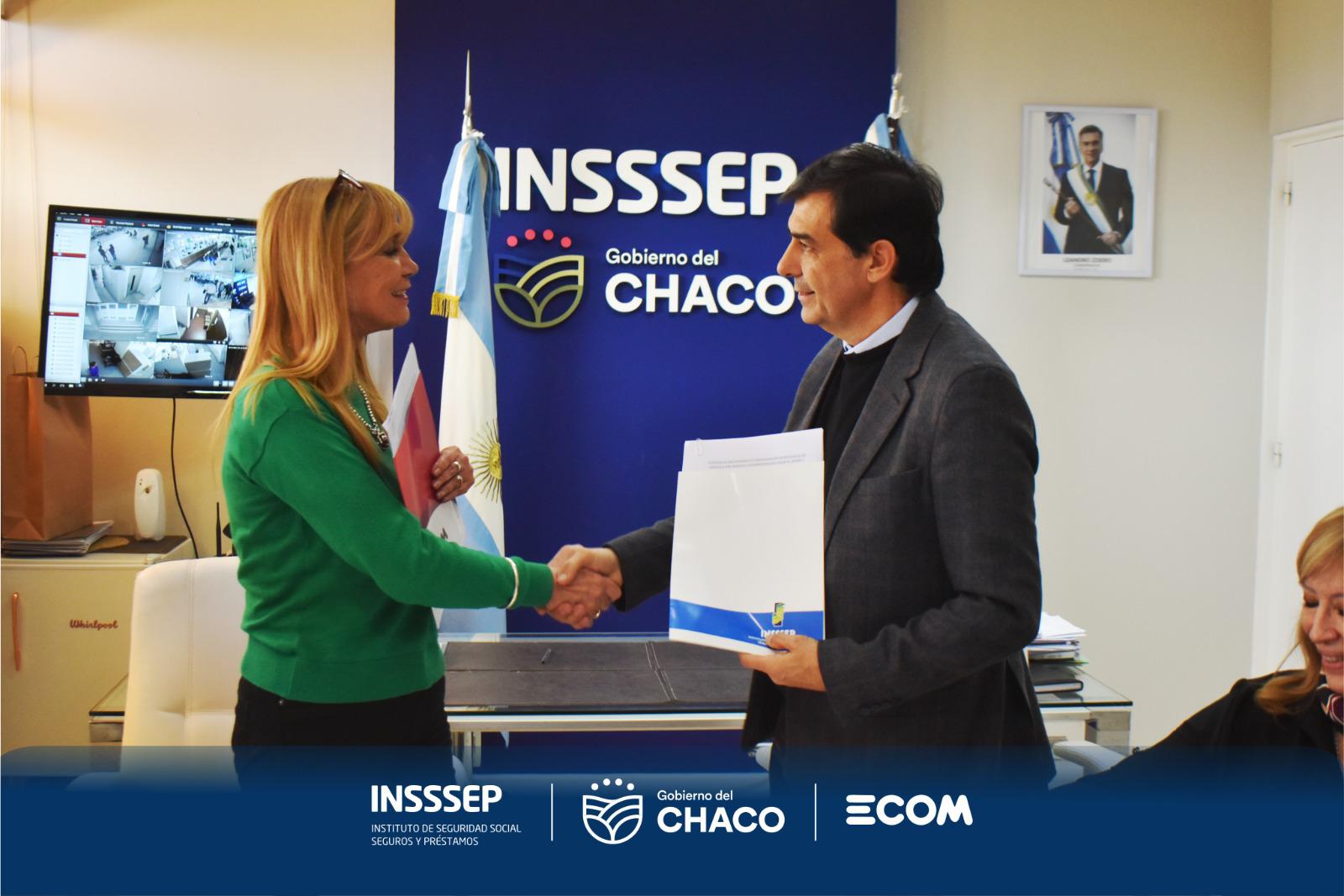 ACUERDO ENTRE INSSSEP Y ECOM PARA EL RECONOCIMIENTO Y REFINANCIACIÓN DE DEUDA