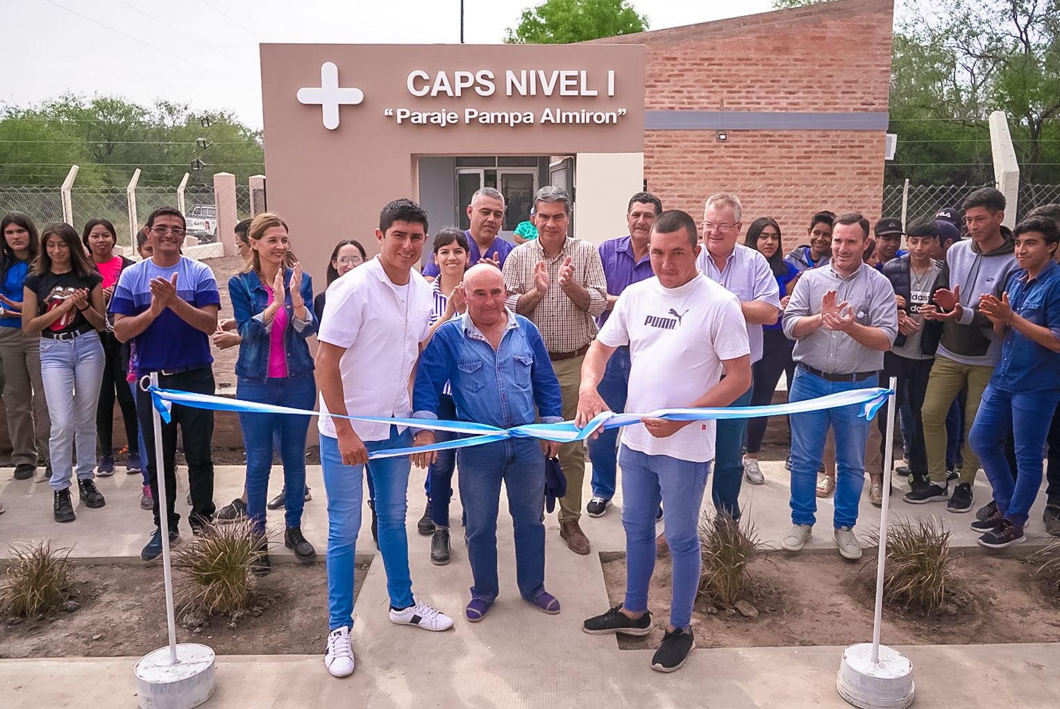 *EN EL PARAJE PAMPA ALMIRÓN, CAPITANICH INAUGURÓ UN NUEVO CENTRO DE SALUD PARA EL IMPENETRABLE*