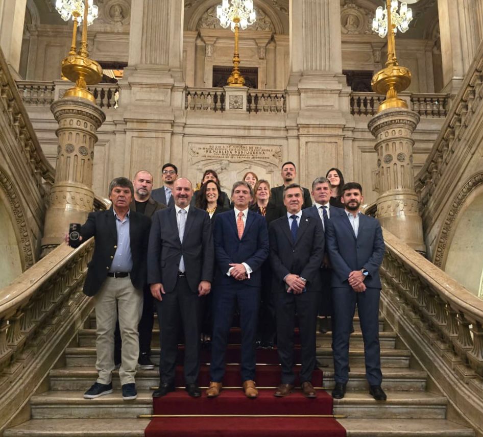 *PORTUGAL: EL GOBERNADOR ZDERO FORTALECIÓ LAZOS INSTITUCIONALES EN LISBOA JUNTO AL NORTE GRANDE*