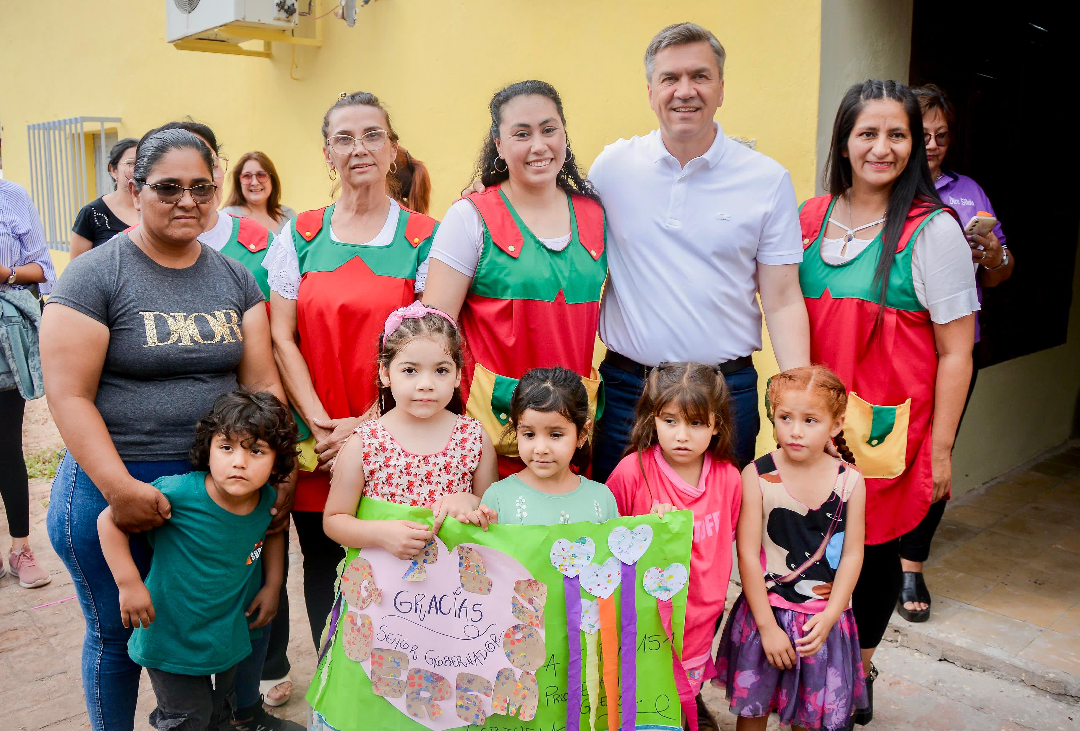 CORZUELA: EL GOBERNADOR ZDERO INAUGURÓ LA REFACCIÓN INTEGRAL DE LA EEP RURAL N° 151