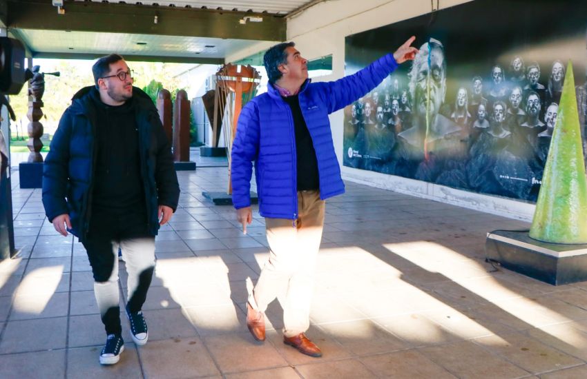 BIENAL DE ESCULTURAS: FUERTE INVERSIÓN DEL GOBIERNO PROVINCIAL PARA ACONDICIONAR EL PREDIO