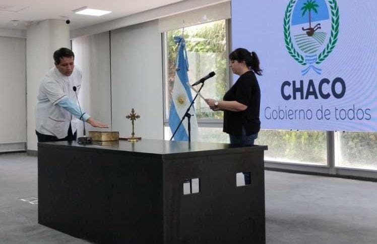 El Dr. Jorge Benítez asumió la Subsecretaria de Atención a la Dependencia, Infraestructura de Cuidados y Envejecimiento Saludable dependiente del Ministerio de Salud del Chaco