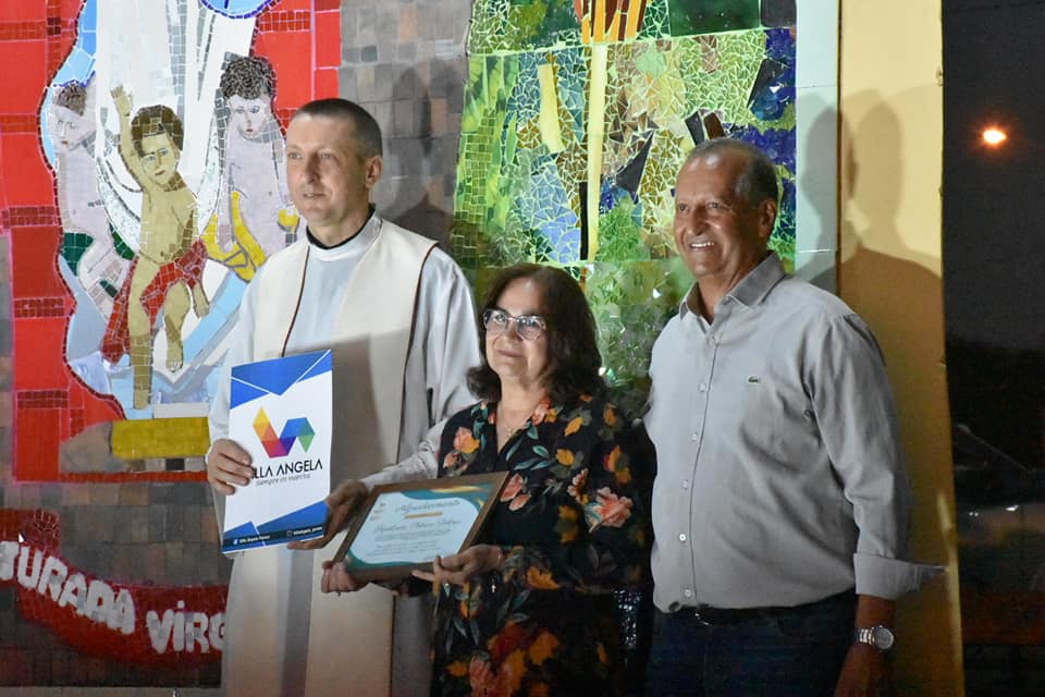 ADALBERTO PAPP INAUGURÓ EL MURAL DE LA VIRGEN DEL MESÓN EN LA ROTONDA DEL ACCESO NORTE