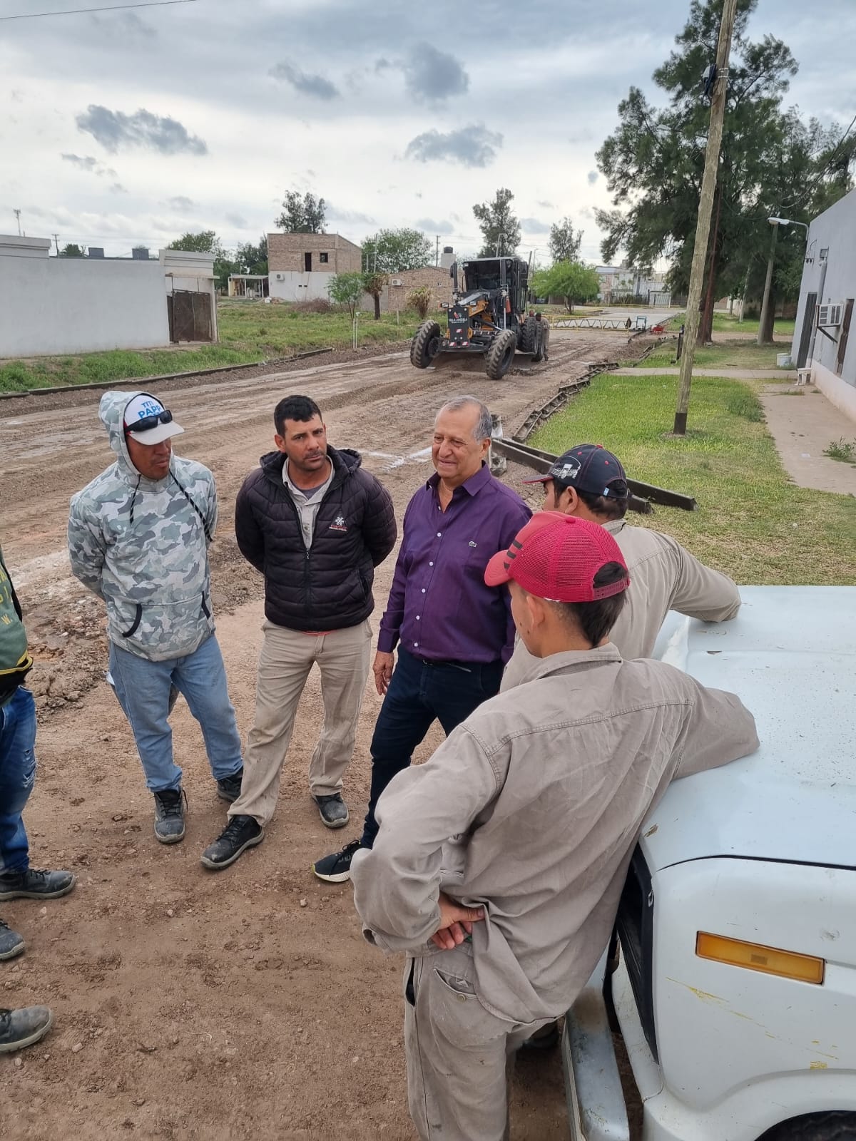 AVANZA EL PAVIMENTO DEL BARRIO JUDICIAL EN VILLA ÁNGELA 