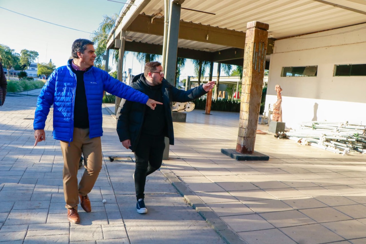 *BIENAL DE LAS ESCULTURAS: EL GOBIERNO EJECUTA OBRAS DE REMODELACIÓN EN EL PARQUE 2 DE FEBRERO