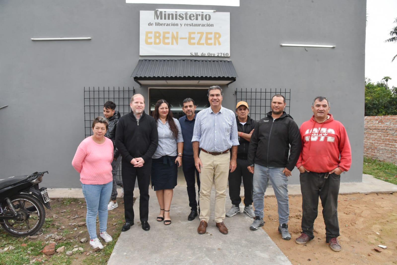 EL GOBIERNO AMPLIÓ Y REFACCIONÓ EL TEMPLO EVANGÉLICO EBEN-EZER DE VILLA DON ALBERTO  