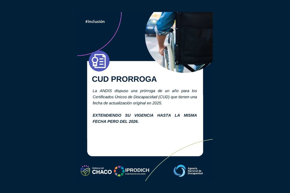 SE PRORROGAN LOS CUD CON FECHA DE ACTUALIZACIÓN PARA EL 2025