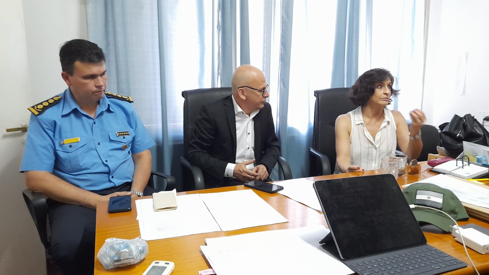 *ROBO DE LA AERONAVE: EN VILLA ÁNGELA, ZALAZAR RATIFICÓ LA DISPOSICIÓN DE TODOS LOS RECURSOS PARA INVESTIGAR EL CASO*