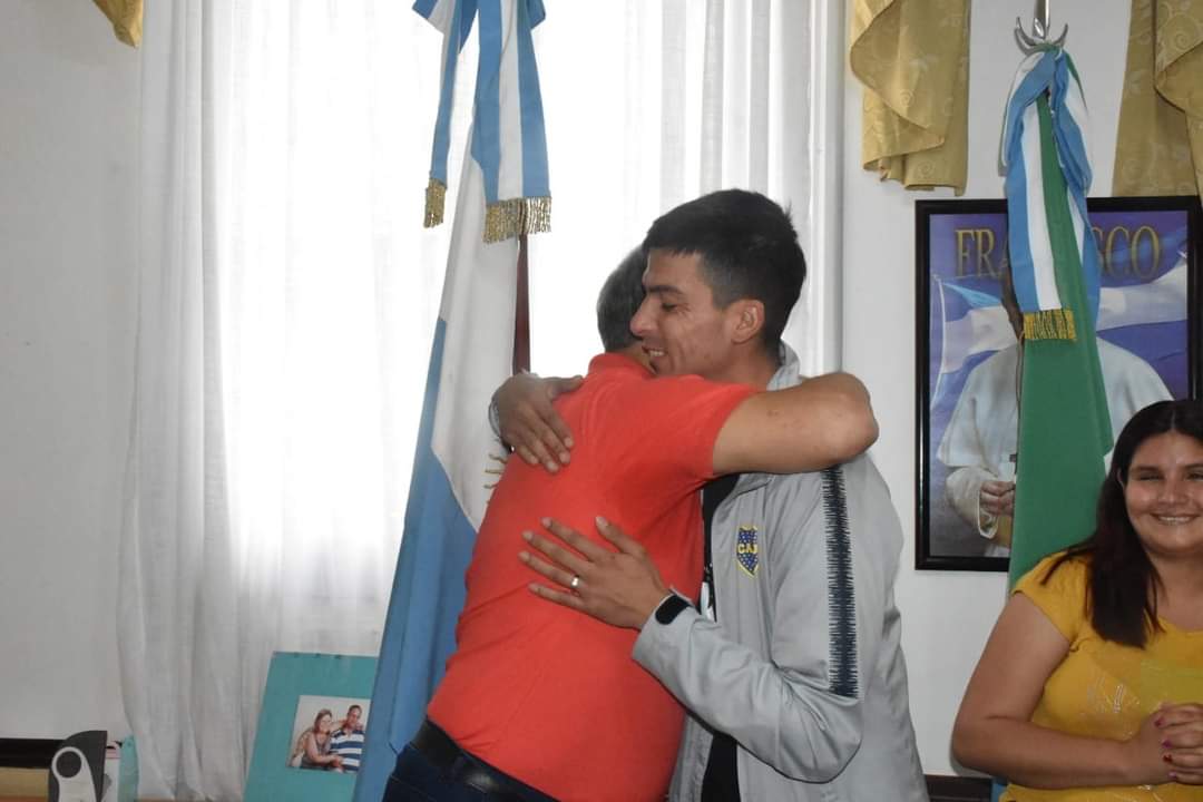 PAPP RECIBIÓ AL CENOVI EN LA SEMANA EN HONOR AL SOCIO FUNDADOR DE LA INSTITUCIÓN EN VILLA ÁNGELA