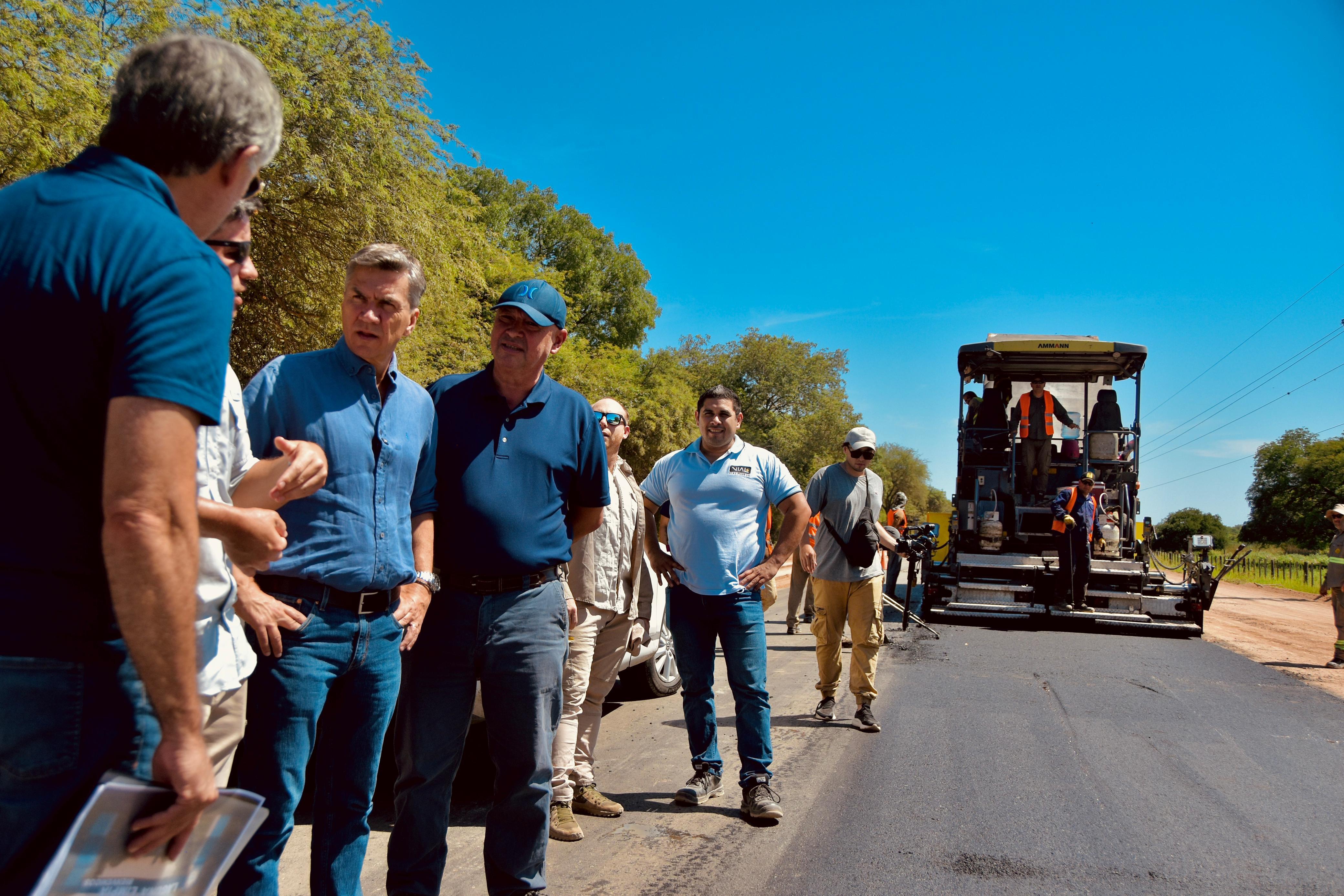 *RUTA PROVINCIAL 30: AVANZA LA PAVIMENTACI&Oacute;N EN EL TRAMO QUE UNE COLONIAS UNIDAS, CIERVO PETISO Y LAGUNA LIMPIA*