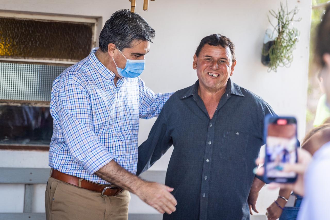 LOS FRENTONES: HABILITARON OBRAS DE ELECTRIFICACIÓN PARA INCLUIR A MÁS FAMILIAS RURALES