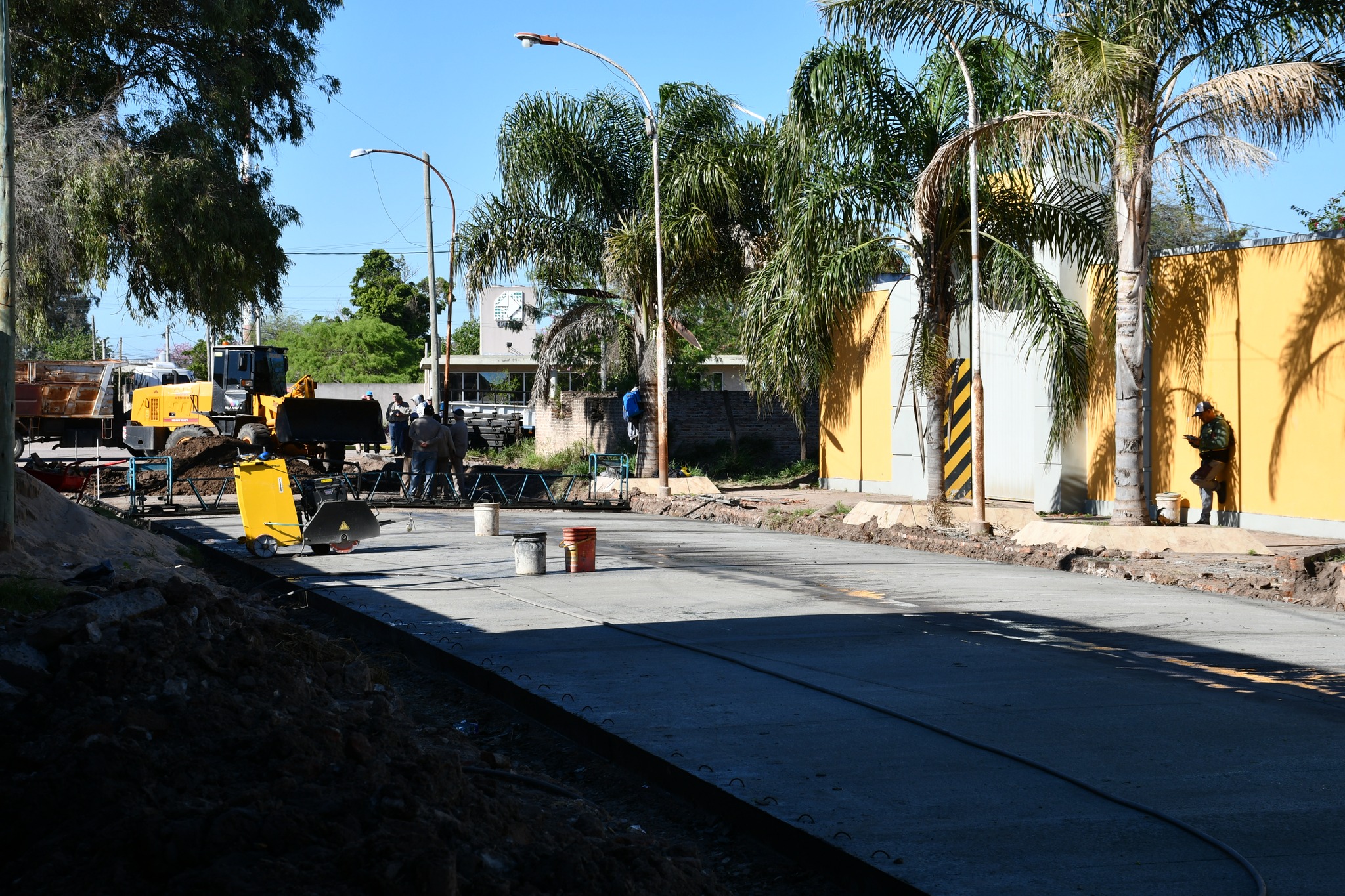 EN UN CONTEXTO ECONÓMICO ADVERSO, EL MUNICIPIO DE VILLA ÁNGELA CONTINÚA APOSTANDO A LA OBRA PÚBLICA POR ADMINISTRACIÓN