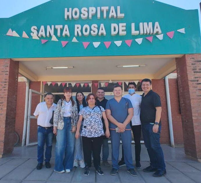 EN TACO POZO: ENTREGA DE NUEVOS EQUIPOS DE TELESALUD Y CAPACITACIÓN EN RED SOBRE INFARTO