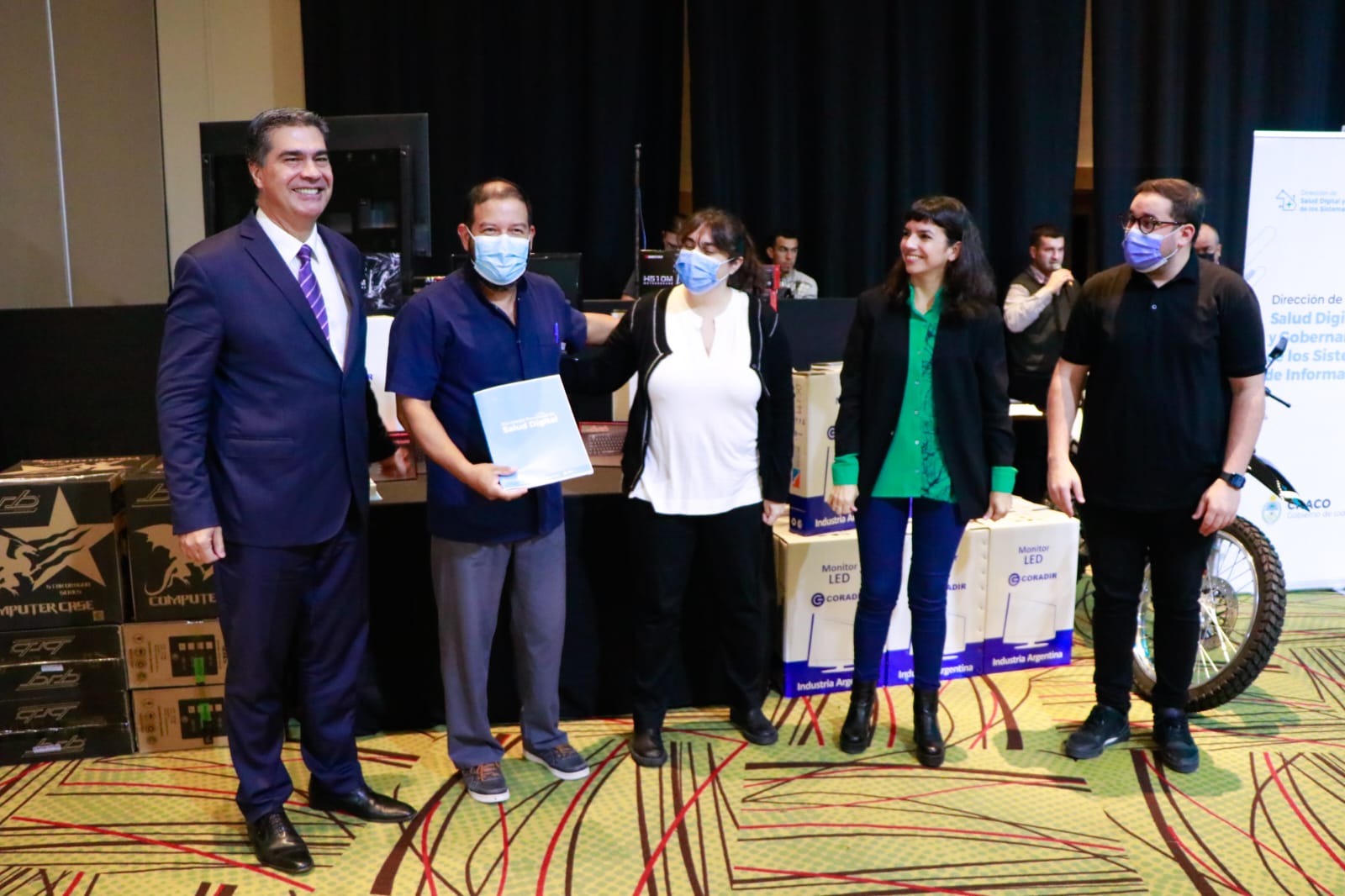 CAPITANICH PRESENTÓ LA ESTRATEGIA DE SALUD DIGITAL Y ANUNCIÓ AUMENTOS SALARIALES PARA AGENTES SANITARIOS