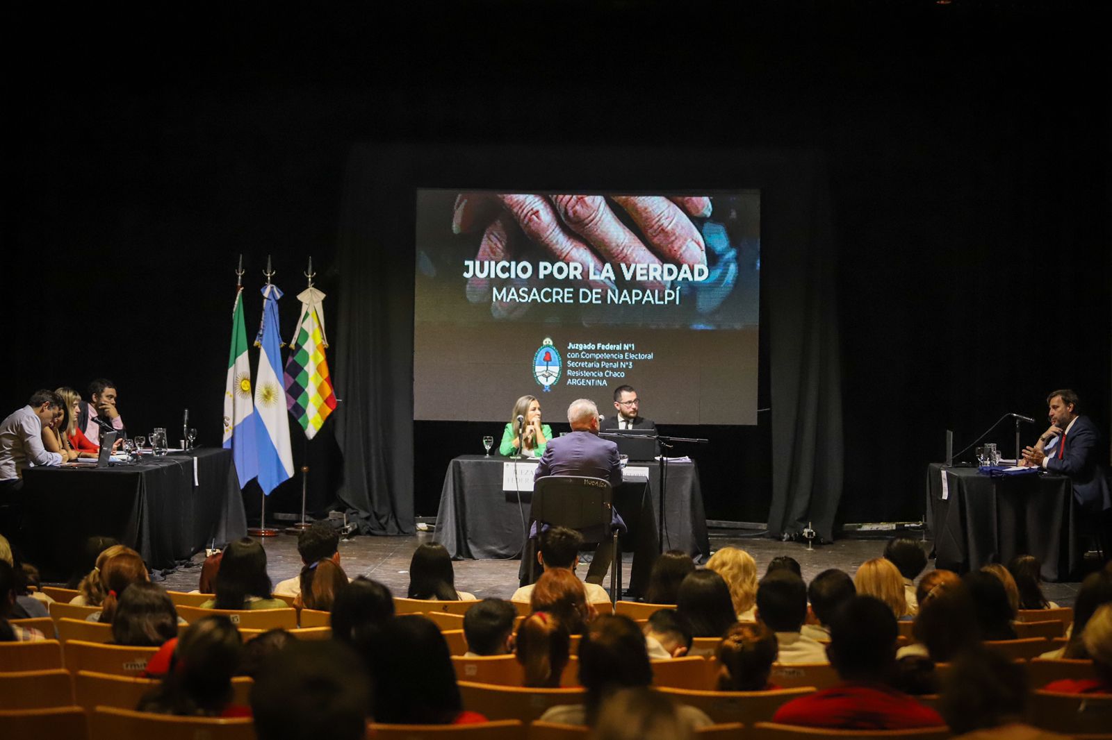 MASACRE DE NAPALPÍ: SE REALIZÓ LA TERCERA JORNADA DE AUDIENCIAS EN EL JUICIO POR LA VERDAD