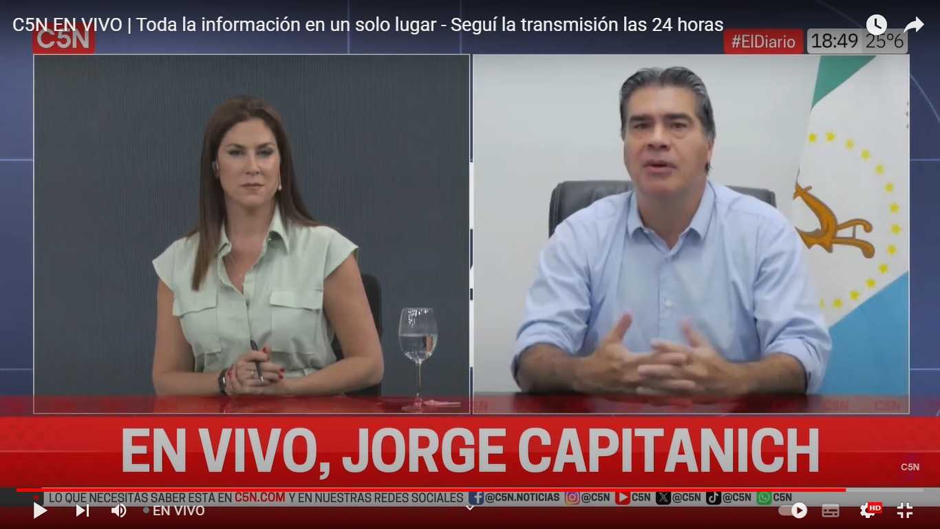 Capitanich sobre Massa: "Es un líder con capacidad y experiencia para gobernar la Argentina del futuro"