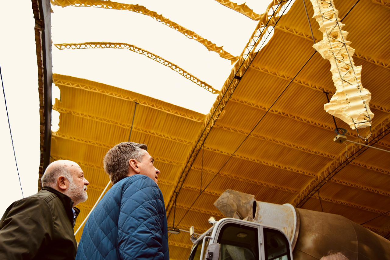 DU GRATY: EL GOBERNADOR ZDERO ESTUVO JUNTO A LAS FAMILIAS AFECTADAS, TRAS EL TEMPORAL